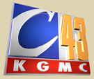KGMC Channel 43v Logo